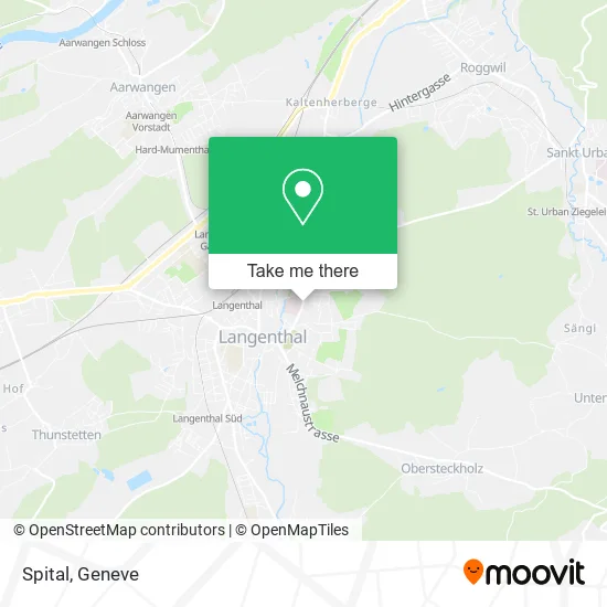 Spital map