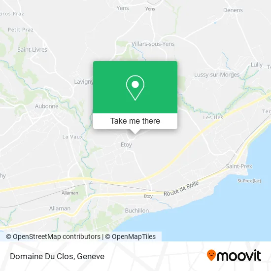 Domaine Du Clos map