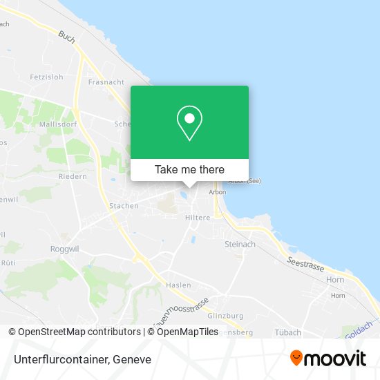 Unterflurcontainer map