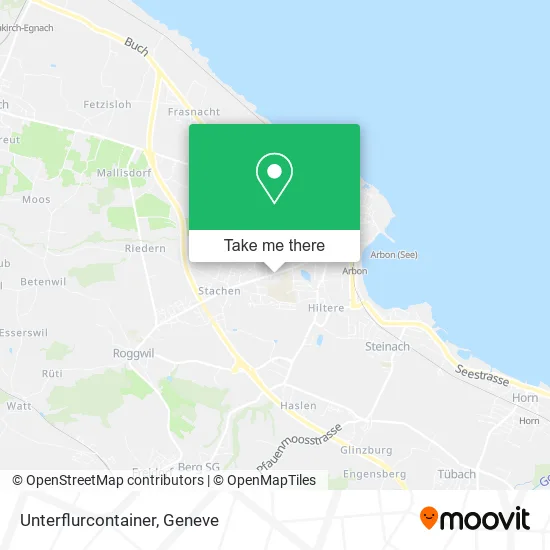 Unterflurcontainer map