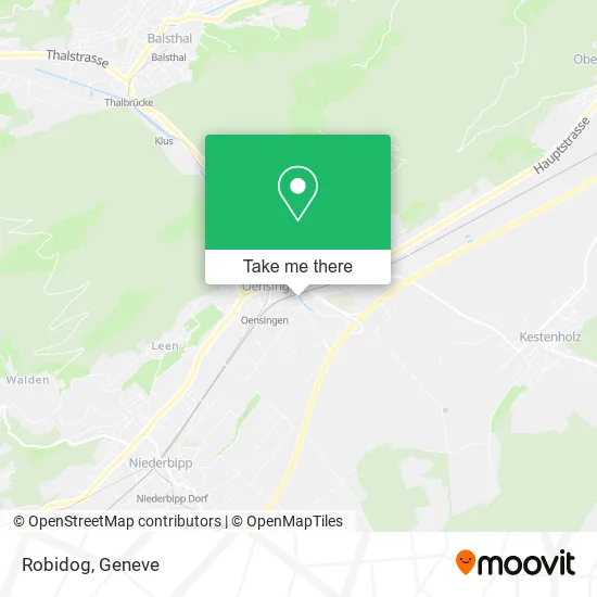 Robidog map