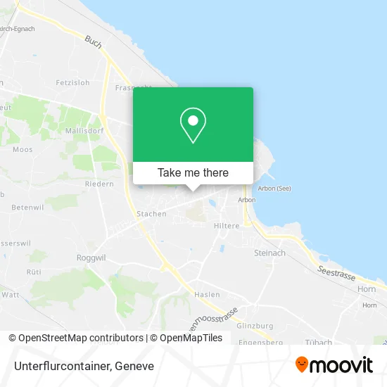 Unterflurcontainer map