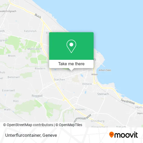 Unterflurcontainer map