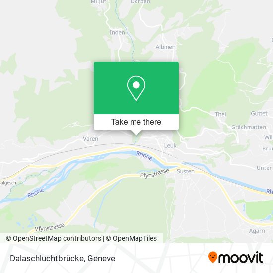 Dalaschluchtbrücke map