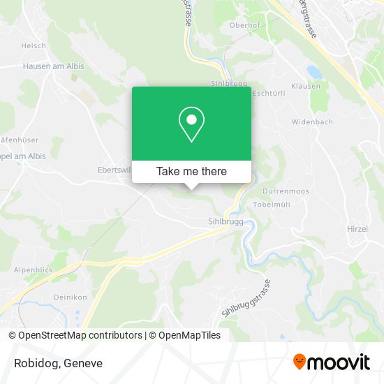 Robidog map