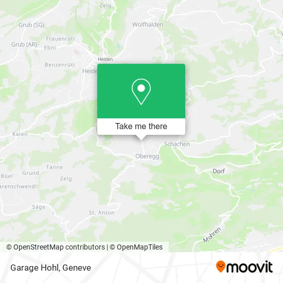 Garage Hohl map