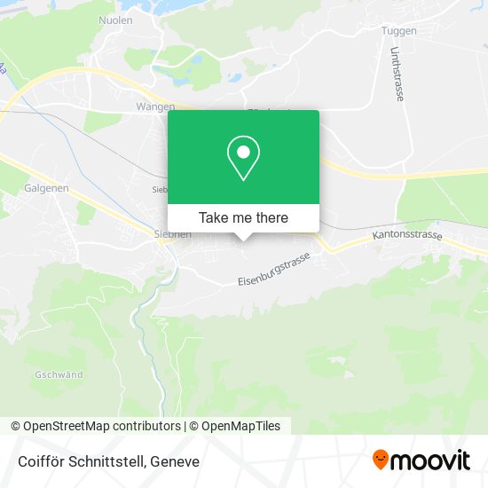 Coifför Schnittstell map