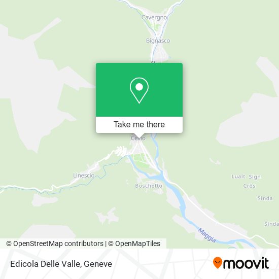 Edicola Delle Valle map