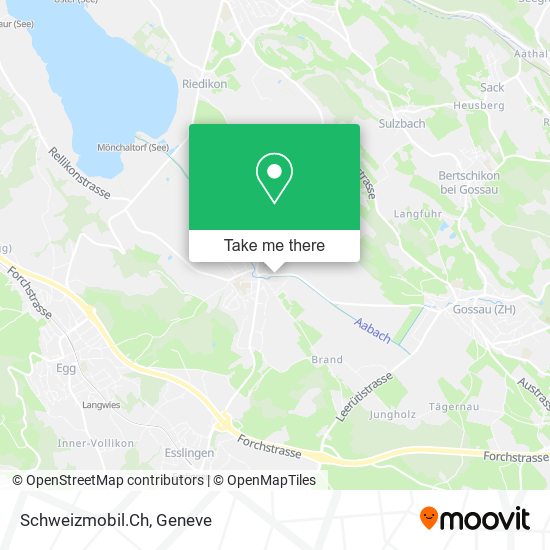 Schweizmobil.Ch map