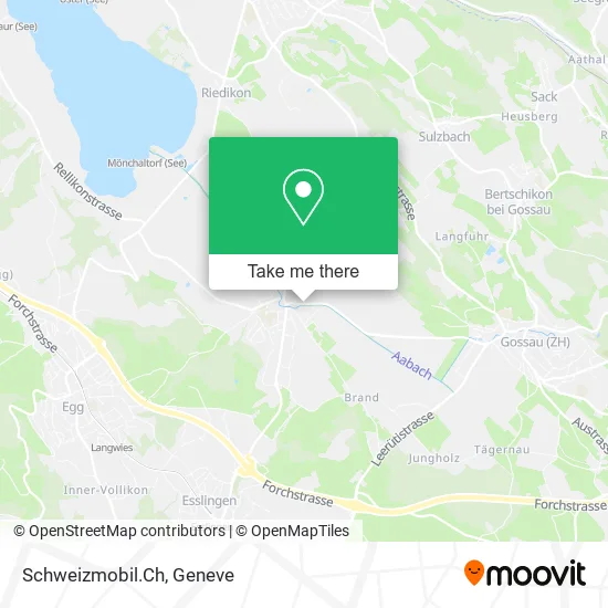 Schweizmobil.Ch map