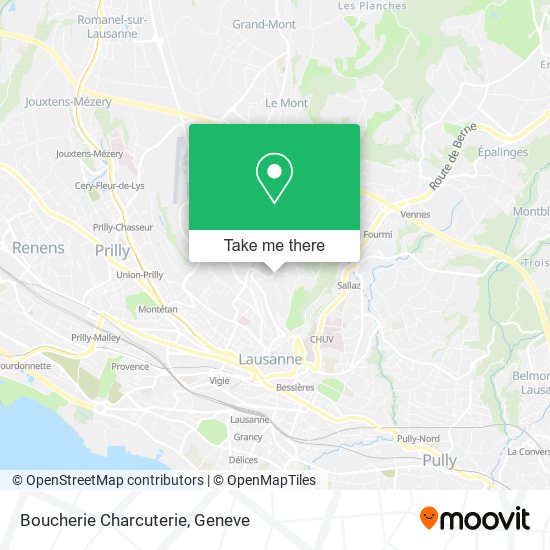 Boucherie Charcuterie map