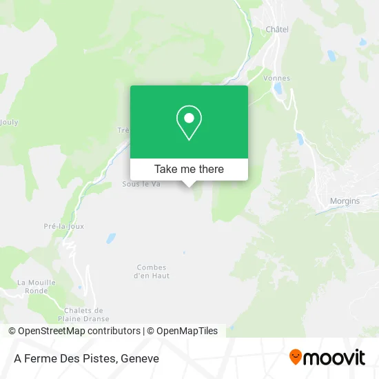 A Ferme Des Pistes map