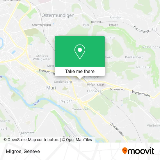 Migros map