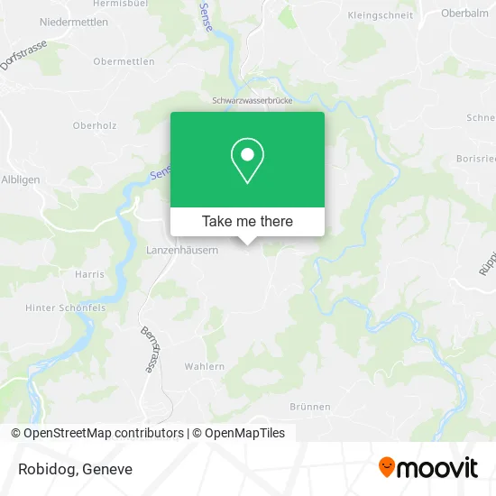 Robidog map