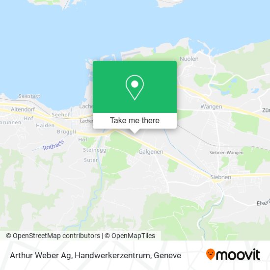Arthur Weber Ag, Handwerkerzentrum map