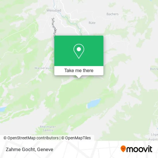 Zahme Gocht map