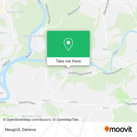 Neugrüt map