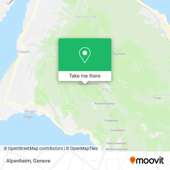 Alpenheim map