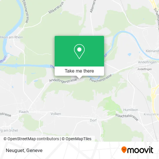 Neuguet map