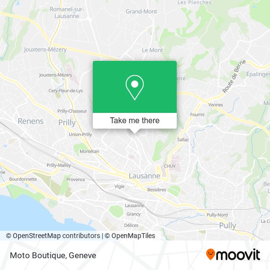 Moto Boutique map