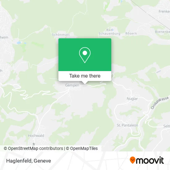 Haglenfeld map