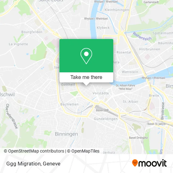 Ggg Migration map