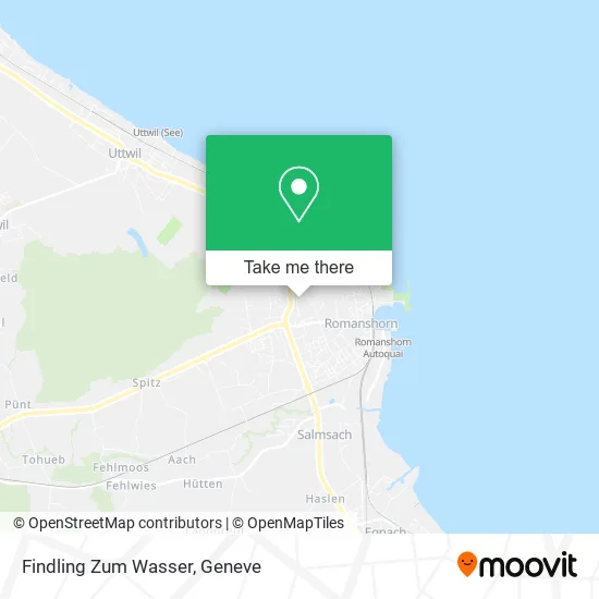 Findling Zum Wasser map