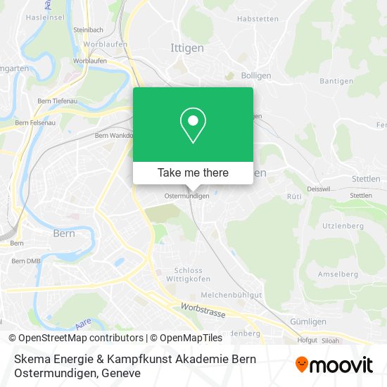 Skema Energie & Kampfkunst Akademie Bern Ostermundigen map
