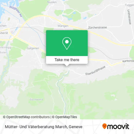 Mütter- Und Väterberatung March map