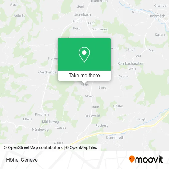 Höhe map