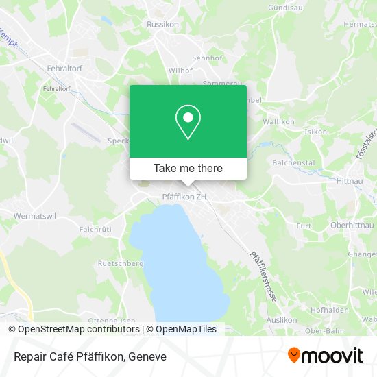 Repair Café Pfäffikon map