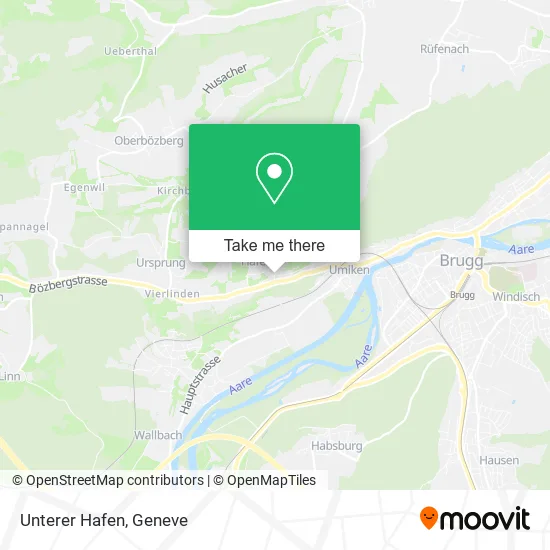 Unterer Hafen map