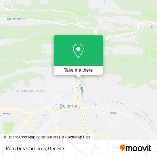 Parc Des Carrières map