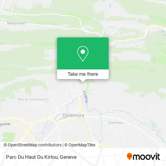 Parc Du Haut Du Kirlou map
