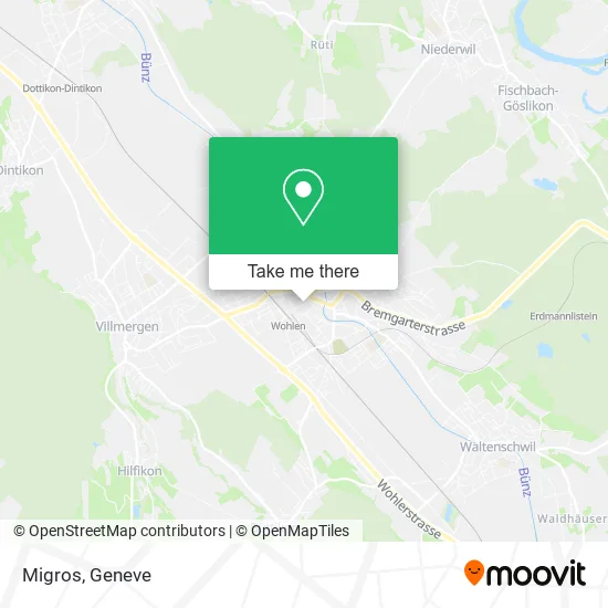 Migros map