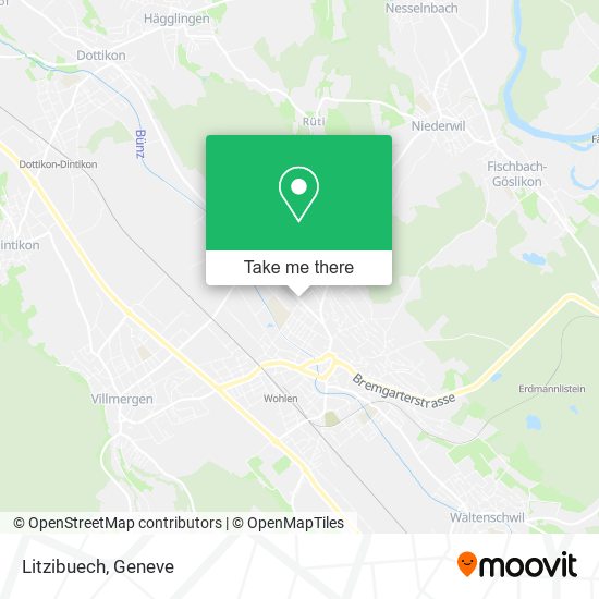 Litzibuech map