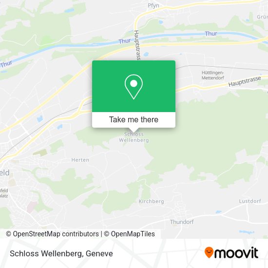 Schloss Wellenberg map