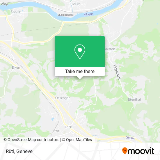 Rüti map