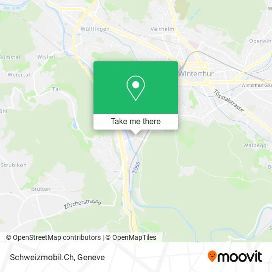 Schweizmobil.Ch map