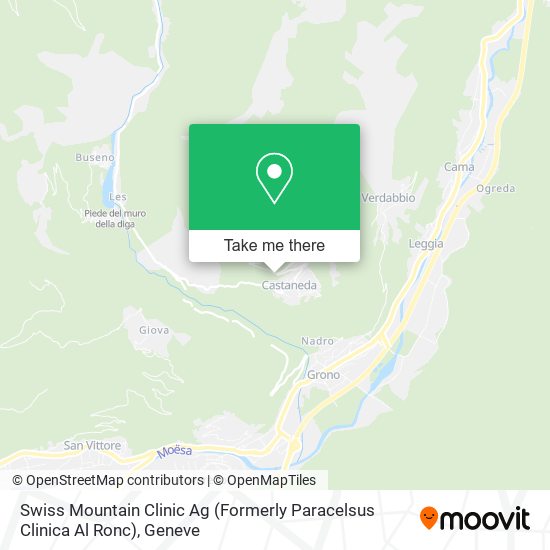 Swiss Mountain Clinic Ag (Formerly Paracelsus Clinica Al Ronc) plan