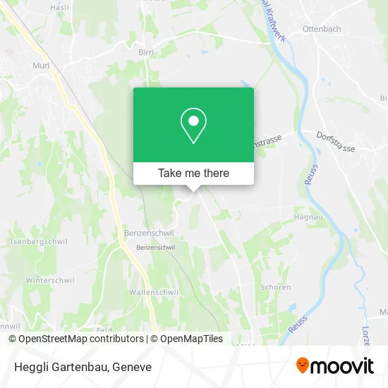 Heggli Gartenbau map