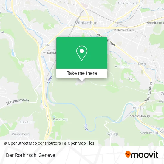 Der Rothirsch map