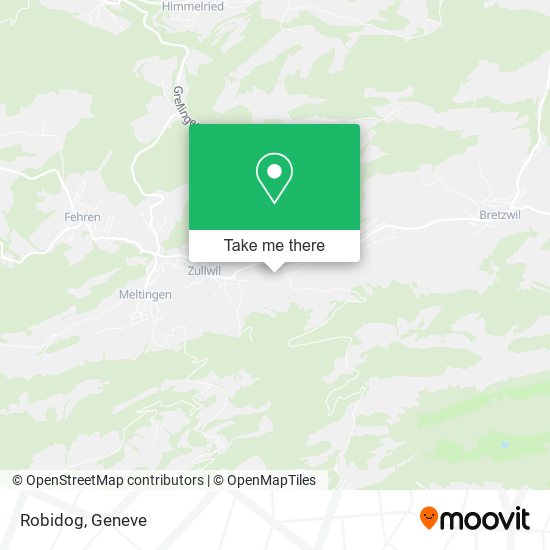 Robidog map