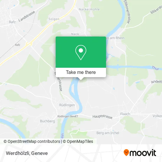 Werdhölzli map