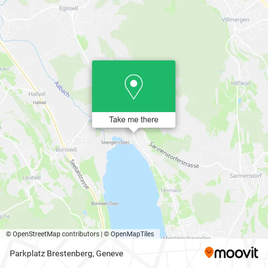 Parkplatz Brestenberg map