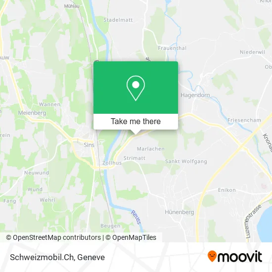Schweizmobil.Ch map