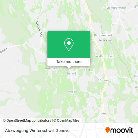 Abzweigung Winterschwil map