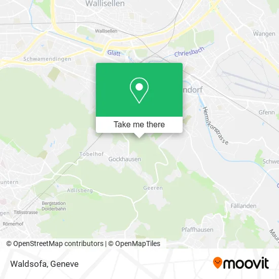Waldsofa map
