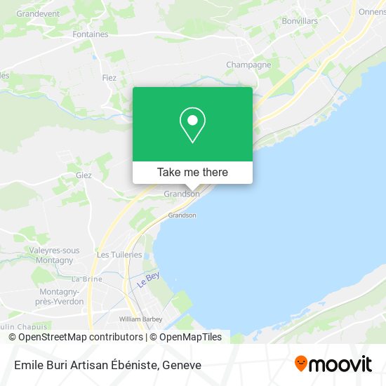Emile Buri Artisan Ébéniste map