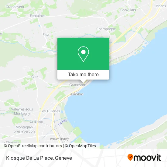 Kiosque De La Place map